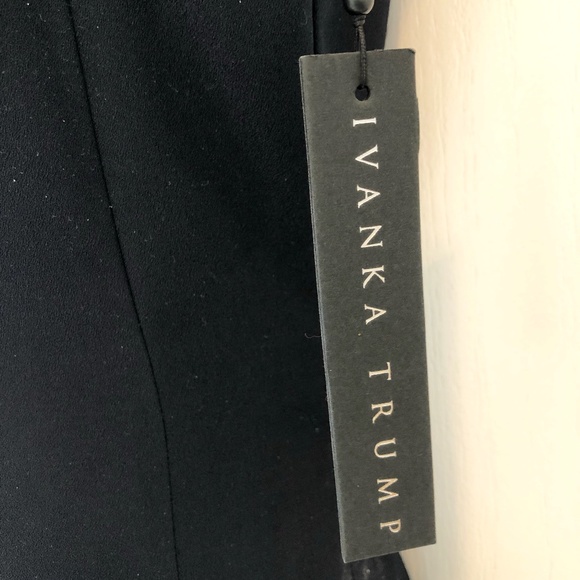 NWT Ivanka Trump Size 12 Navy/Ivory - Picture 8 of 12